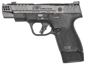 Pistola Smith & Wesson, modelo M&P9 Shield Plus OR, cañón 4”, calibre 9mm, capacidad 10/13/15+1Rd.