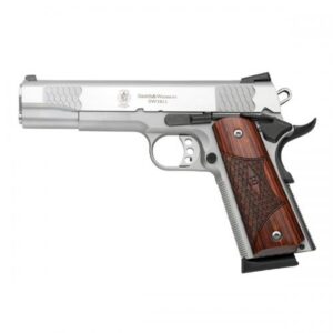 Pistola Smith & Wesson, modelo SW1911 E-SERIES™, cañón 5”, calibre .45ACP, capacidad 8+1Rd.