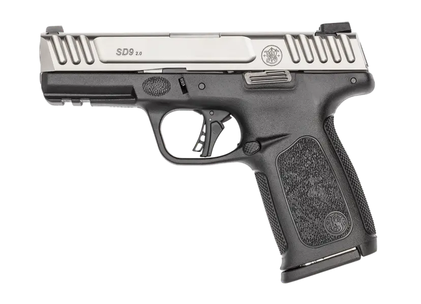 Pistola Smith & Wesson, modelo SD9 2.0, cañón 4”, calibre 9mm, capacidad 16+1Rd.