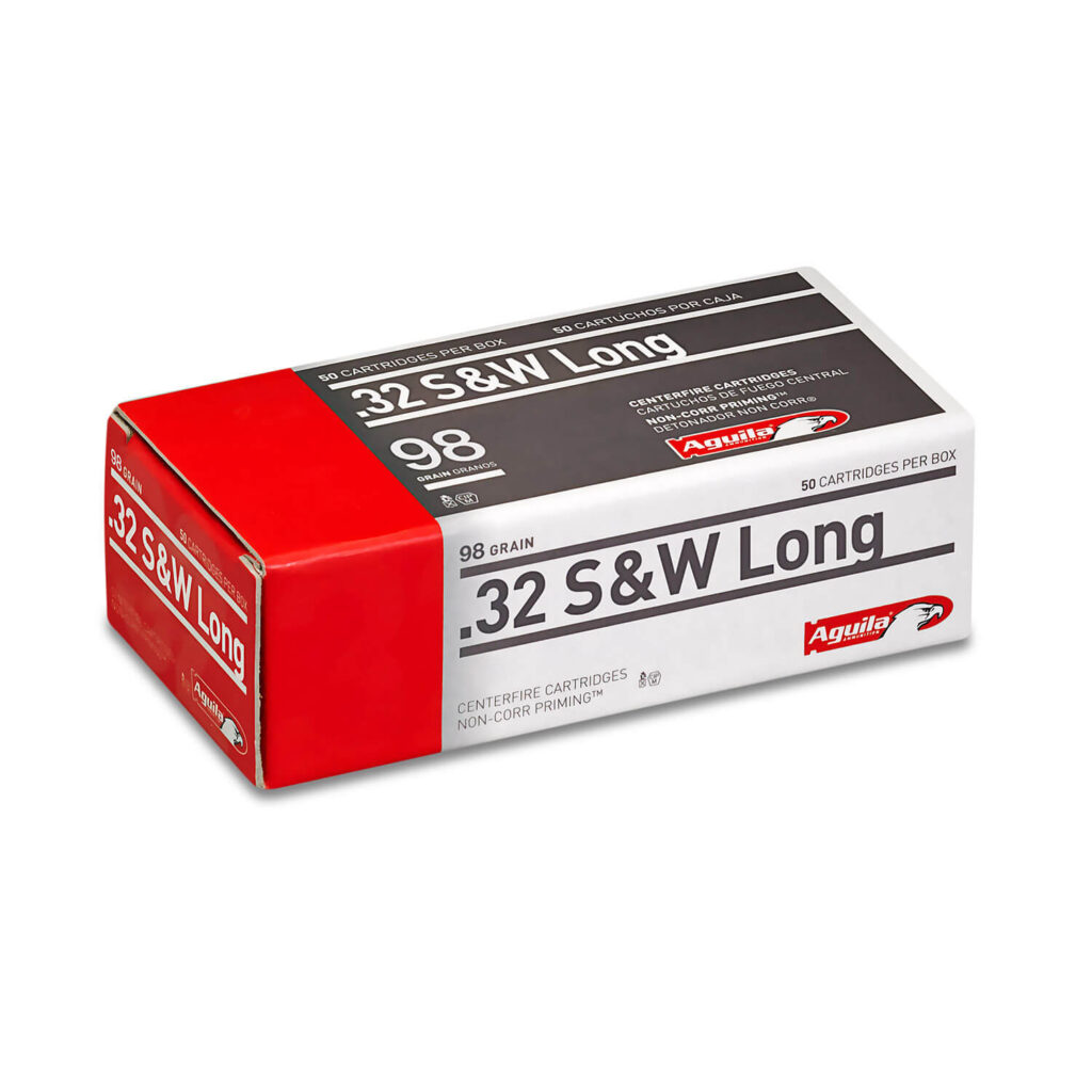 Munición Aguila calibre .32 S&W Long