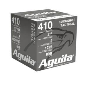 Cartucho Aguila, calibre .410, Buckshot