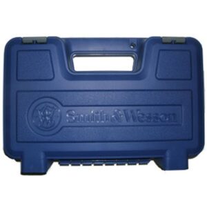 Maleta Plástica para Arma, Smith & Wesson, con interior de espuma, cañón hasta 6”