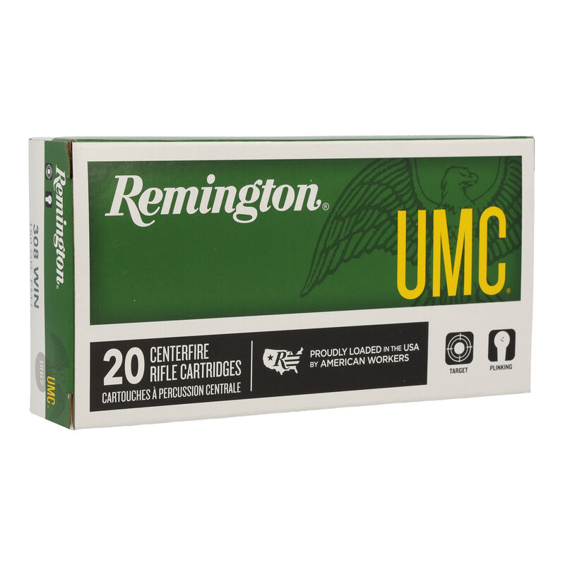 Munición Remington calibre .308WIN FMJ 150 Grains