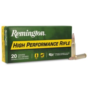 Munición Remington calibre .222REM, caja 20u.